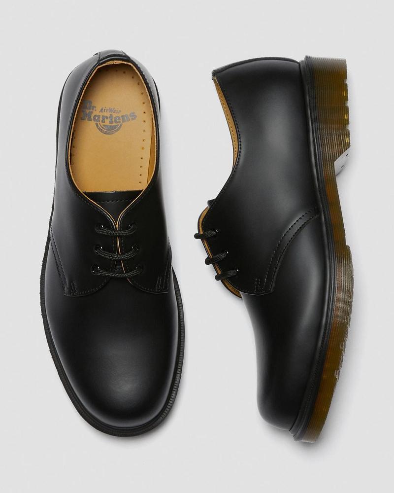 Zapatos Oxford Dr Martens 1461 Plain Welt Smooth Cuero Hombre Negros | MX 214UZG